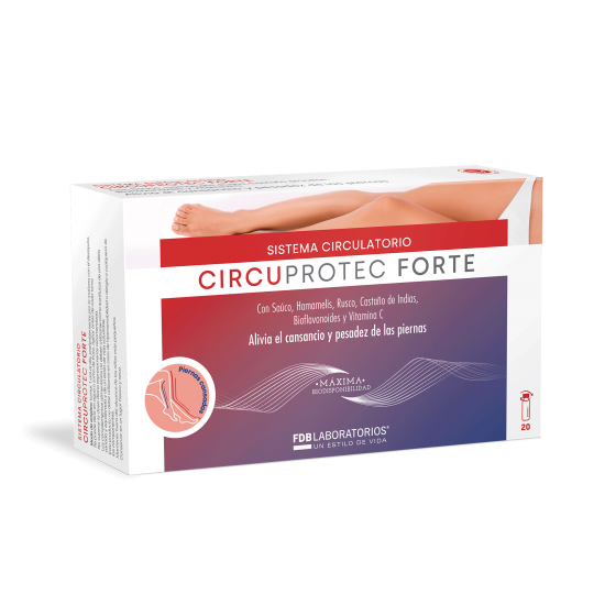 CIRCUPROTEC FORTE – комплекс за венозна циркулация, здрави кръвоносни съдове и леки крака - 20 флакона по 15 мл