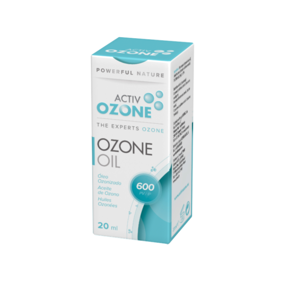 ACTIVOZONE Ozone Oil 600 IP – Ozonized Oil for Regeneration and Protection - 20ml
