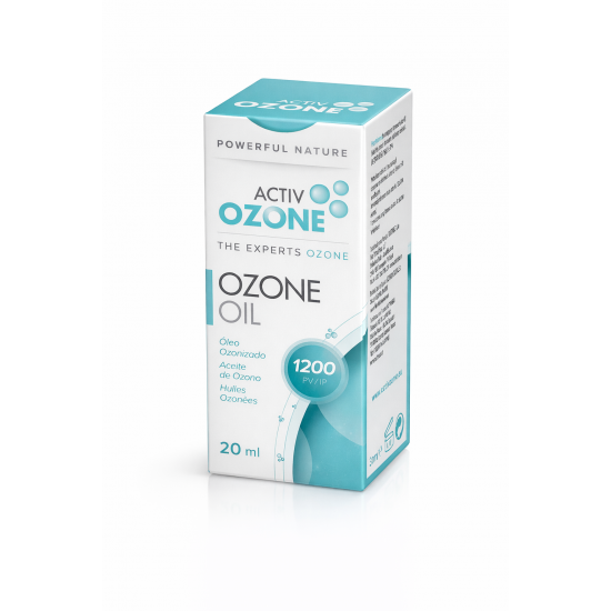 ACTIVOZONE Ozone Oil 1200 IP – Ozonized Oil with Intensive Antiseptic Action for Skin - 20ml