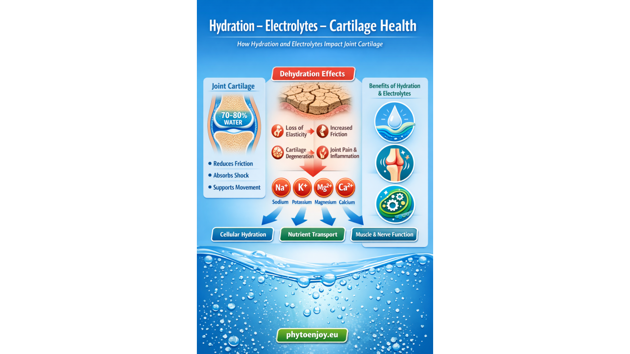Dehydration, Electrolyte Imbalance and Mitochondrial Dysfunction in Osteoarthritis