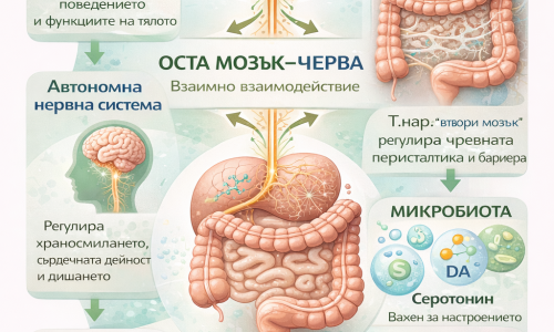 Оста мозък–черва – връзката между нервната система и храносмилането