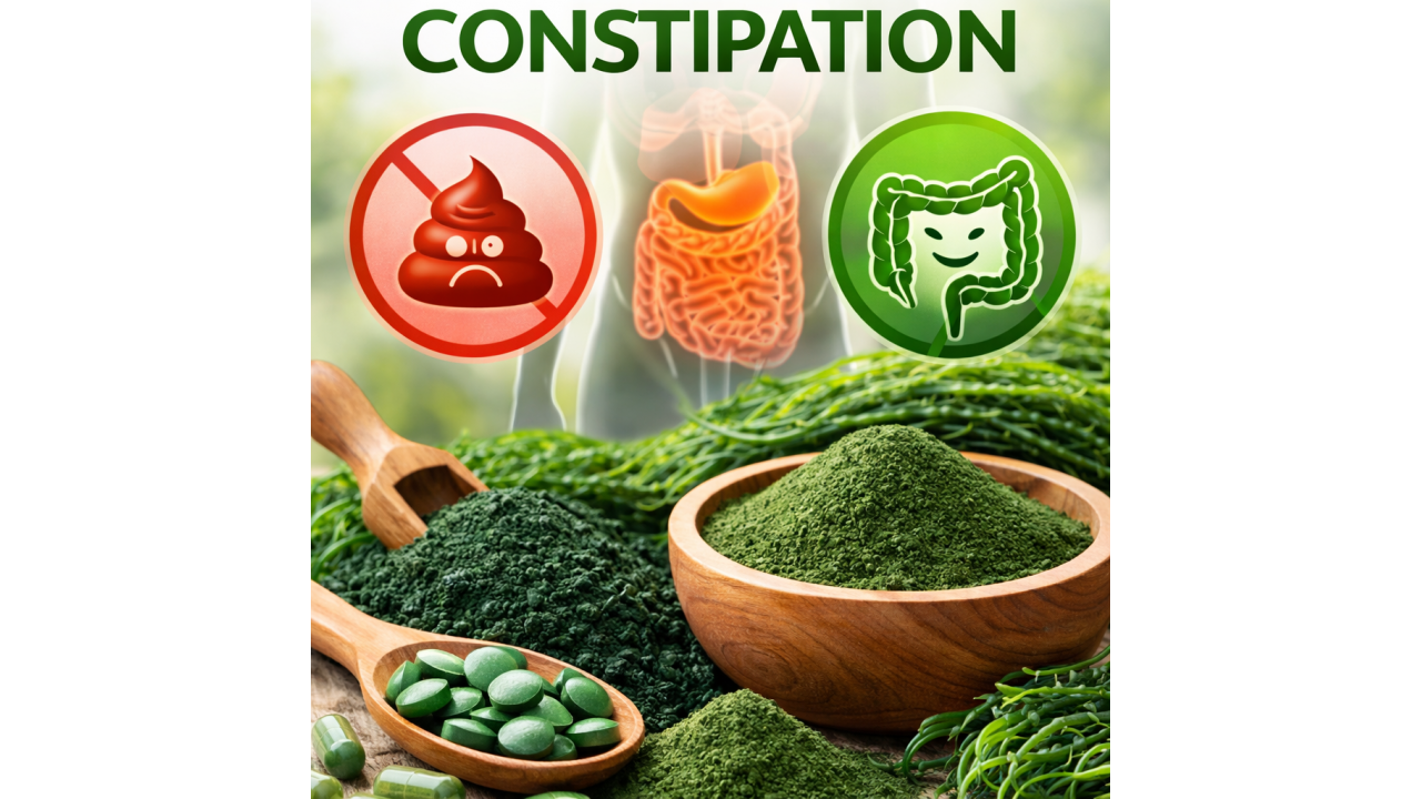 Spirulina and Constipation – Can Spirulina Help Digestive Health