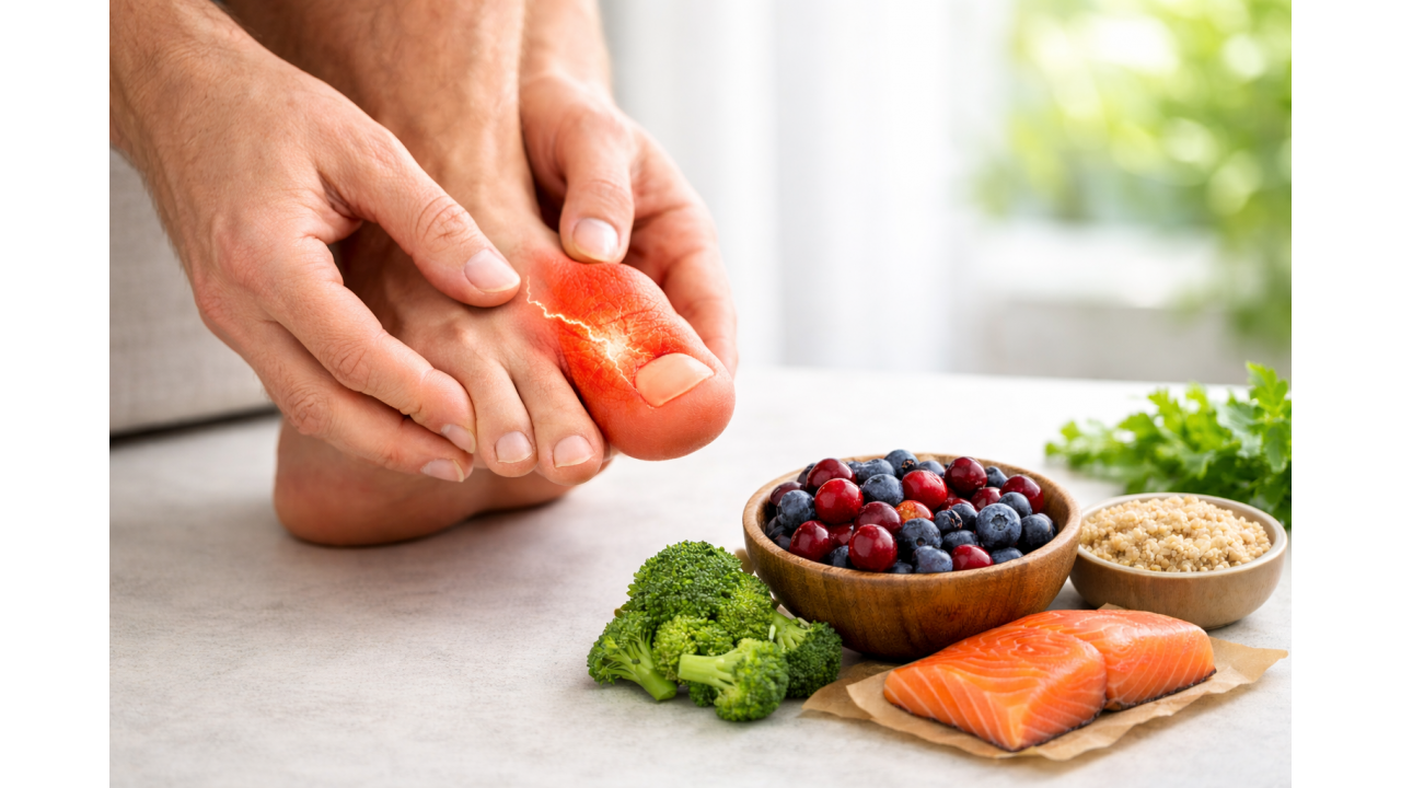 Gout – Causes, Symptoms and Natural Ways to Control Uric Acid