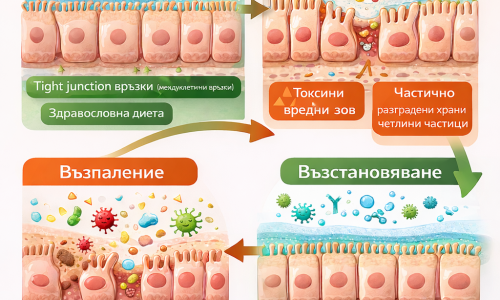 Синдром на пропускливи черва – причини, симптоми и подходи за възстановяване на чревната бариера