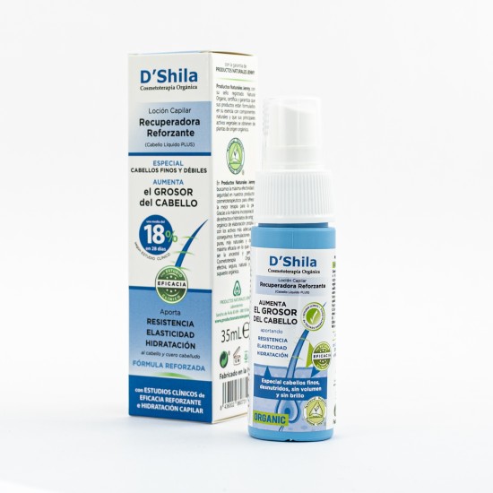 Лосион за Коса Укрепващ и Възстановяващ (Liquid Hair Plus) - възстановява и реконструира цялостната структура на косата - 35 мл