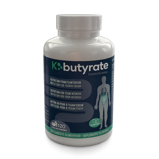 K-BUTYRATE® | Микрокапсулиран натриев бутират с витамини A, D3 и E - 120 капсули