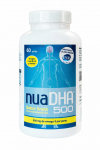 NuaDHA® 500 Lemon – DHA Omega-3 for Brain and Vision - 60 softgels