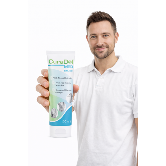 CuraDol® Med Emulgel – гел за мускули и стави с троксерутин и растителни екстракти - 100ml