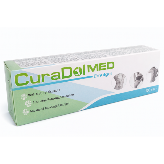 CuraDol® Med Emulgel – гел за мускули и стави с троксерутин и растителни екстракти - 100ml